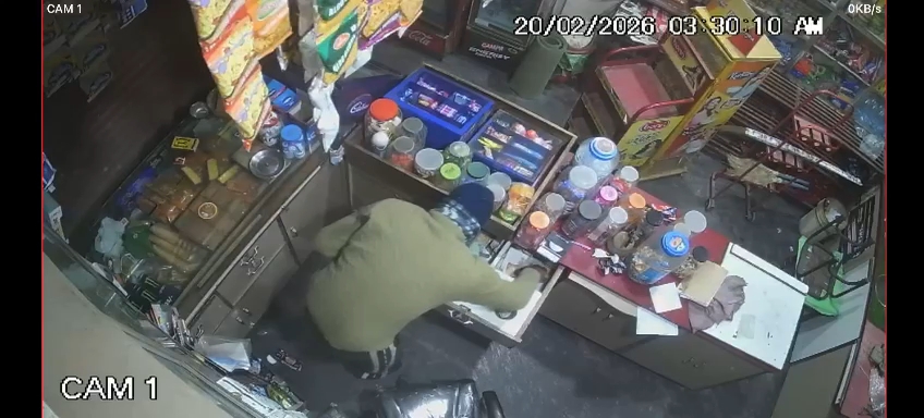 जालंधर के अवतार नगर में देर रात जनरल स्टोर से 35 हजार की चोरी, CCTV में कैद वारदात
